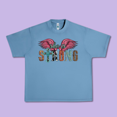 She Is Strong Urban Heavy Tee Designed By Artiststas