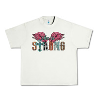 Pistachio she is strong Urban Heavy Tee - Artiststas