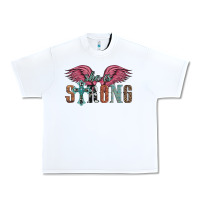 White she is strong Urban Heavy Tee - Artiststas
