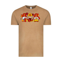 Vintage Camel firefighter gnomes Vintage Tee - Artiststas