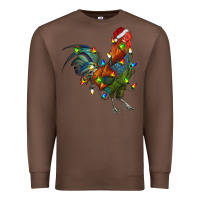 Chestnut Christmas Lights Rooster Premium Sweatshirt - RanaPortraitStore