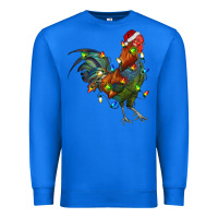 True Royal Christmas Lights Rooster Premium Sweatshirt - RanaPortraitStore