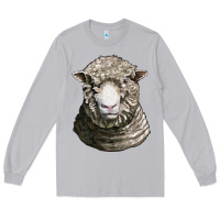 Moon Dust dorset sheep head Long Sleeve Tee - LillyAllenDesigns
