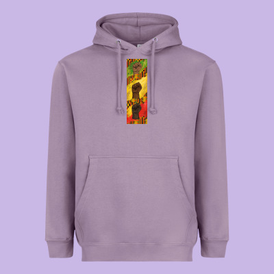 Juneteenth Pen Wrap Heavyweight Hoodie Designed By Barkaloodesign