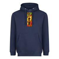 Navy juneteenth pen wrap Heavyweight Hoodie - BarkalooDesign