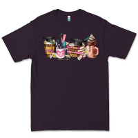 Plum senior 2023 graduation coffee cups Premium Tee - AdoDesignShop