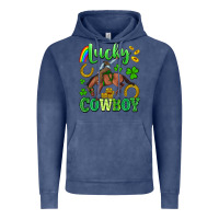 Vintage Denim lucky cowboy Vintage Hoodie - Artiststas