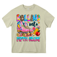 Rolling Into Fifth Grade Heavy Core Tee | Teevron