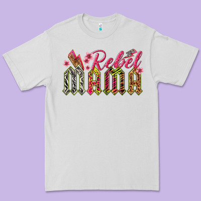 Rebel Mama Premium Tee Designed By Texasbilliewilder