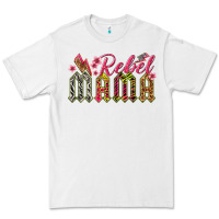 White rebel mama Premium Tee - texasbilliewilder