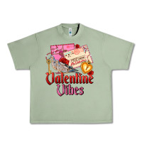 Oil Green valentine vibes Urban Heavy Tee - AdoDesignShop
