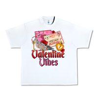White valentine vibes Urban Heavy Tee - AdoDesignShop