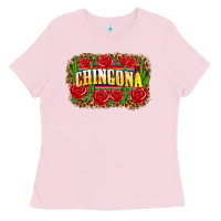 Bubblegum Pink chingona Ladies Tee - Zillion Design Studio