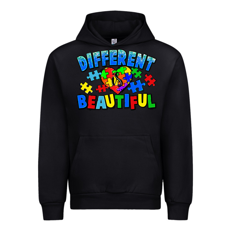 Different Is Beautiful Autism Urban Hoodie by CowGirlArtShop | Teevron