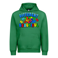 Emerald Different is beautiful Autism Urban Hoodie - CowGirlArtShop