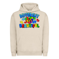 Pigment French Oak Different is beautiful Autism Urban Hoodie - CowGirlArtShop