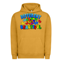 Pigment Peanut Butter Different is beautiful Autism Urban Hoodie - CowGirlArtShop