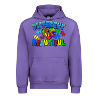 Tulip Different is beautiful Autism Urban Hoodie - CowGirlArtShop