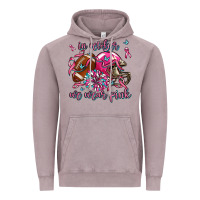 Vintage Zinc in october we wear pink football Vintage Hoodie - AdoDesignShop