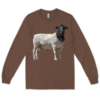 Chestnut dorper sheep Long Sleeve Tee - LillyAllenDesigns