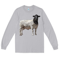 Moon Dust dorper sheep Long Sleeve Tee - LillyAllenDesigns