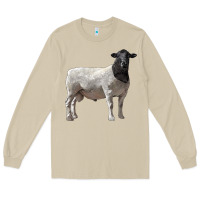 Mushroom dorper sheep Long Sleeve Tee - LillyAllenDesigns