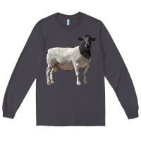 Smoke dorper sheep Long Sleeve Tee - LillyAllenDesigns