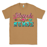 Toasted Coconut western blessed nurse pink floral arrow Classic Tee - BarkalooDesign