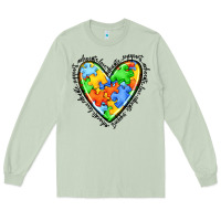 Matcha autism heart Long Sleeve Tee - JahusDesignShop