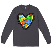 Smoke autism heart Long Sleeve Tee - JahusDesignShop