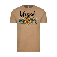 Vintage Coffee blessed mom Vintage Tee - JahusDesignShop