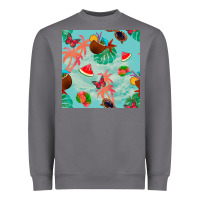 Storm summer vibes seamless pattern Heavyweight Sweatshirt - BundleAndBundleShop