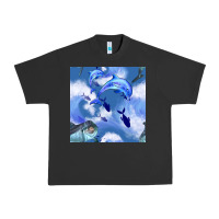 Pigment Black dolphins Urban Heavy Tee - BundleAndBundleShop