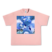 Salmon dolphins Urban Heavy Tee - BundleAndBundleShop