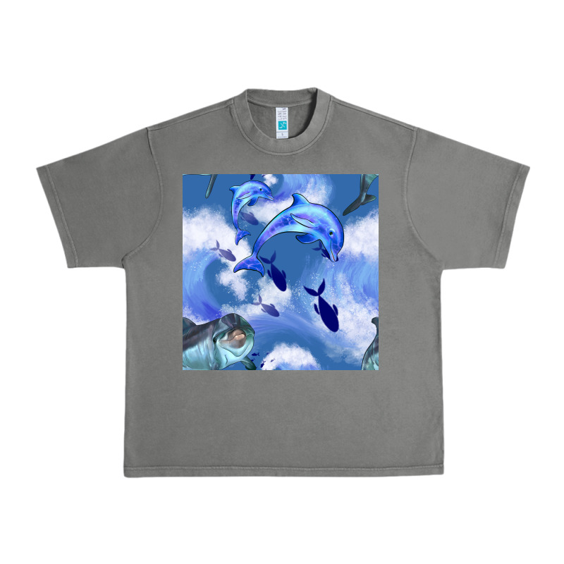 Dolphins Urban Heavy Tee by BundleAndBundleShop | Teevron