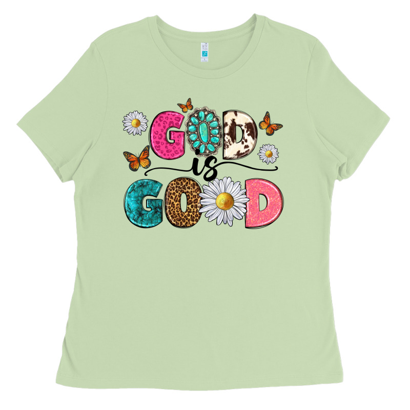 God Is Good Ladies Tee by texasbilliewilder | Teevron