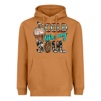 Meerkat cold like my soul with coffee Heavyweight Hoodie - BarkalooDesign
