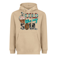 Mushroom cold like my soul with coffee Heavyweight Hoodie - BarkalooDesign