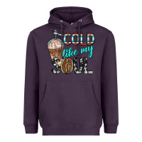 Plum cold like my soul with coffee Heavyweight Hoodie - BarkalooDesign