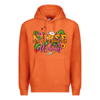 Carrot Nurse off duty Premium Hoodie - NancyCooperArtShop
