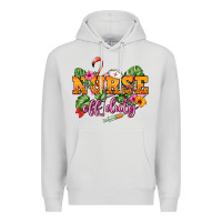 Dove Grey Nurse off duty Premium Hoodie - NancyCooperArtShop