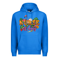 True Royal Nurse off duty Premium Hoodie - NancyCooperArtShop