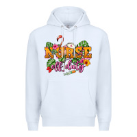 White Nurse off duty Premium Hoodie - NancyCooperArtShop