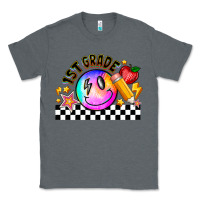Charcoal Heather 1St Grade Classic Tee - CowhideDigitalArt