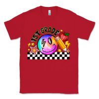 Red 1St Grade Classic Tee - CowhideDigitalArt