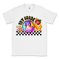 White 1St Grade Classic Tee - CowhideDigitalArt