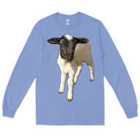 Colony Blue dorper baby sheep Long Sleeve Tee - LillyAllenDesigns