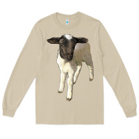 Mushroom dorper baby sheep Long Sleeve Tee - LillyAllenDesigns