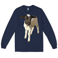 Navy dorper baby sheep Long Sleeve Tee - LillyAllenDesigns