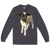 Smoke dorper baby sheep Long Sleeve Tee - LillyAllenDesigns